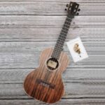 23 Inch Concert Ukulele (Ebony Wood) Free Gifts