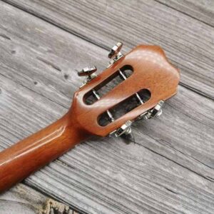 Ukulele Concert Full Solid Spruce Mix Mahogany Hand Rest Gloss