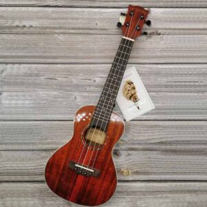 Oriental Cherry Ukulele Concert Solid Top Acacia Gloss Finish