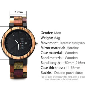 wooden watch