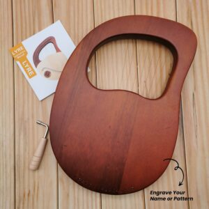 16 strings Butterfly Brown resonant box