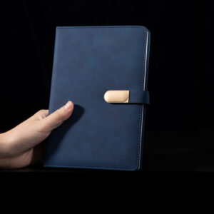 personalized notebook blue