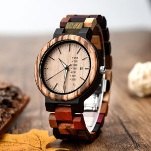 Wooden Couple watch
