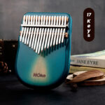 Hoke Kalimba 17 Keys - Solid Beech Wood (Flat Board) Blue